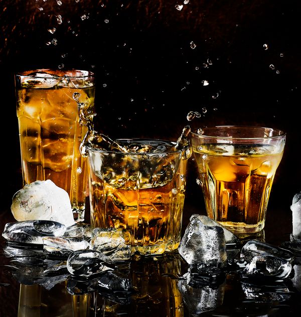 Bottled Bottled retail-ready spirits sample